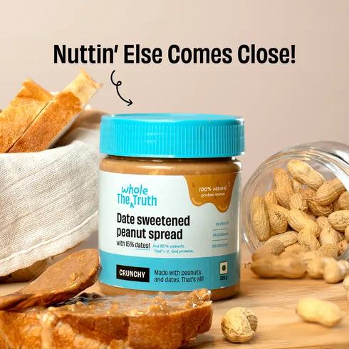 Whole The Truth CRUNCHY - Peanut Spread With Dates