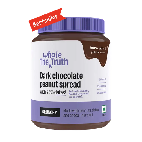 Whole The Truth CRUNCHY - Dark Chocolate Peanut Spread