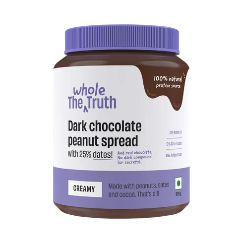 Whole The Truth CREAMY- Dark Chocolate Peanut