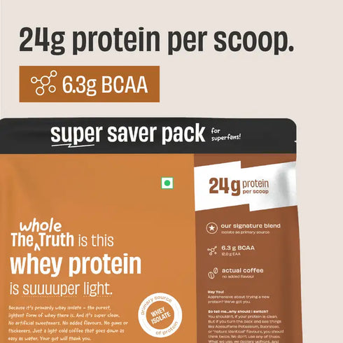 Whole The Truth Cold Coffee 24 g Protein Powder