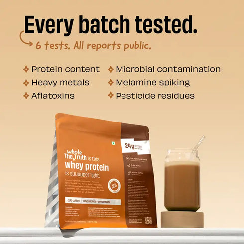 Whole The Truth Cold Coffee 24 g Protein Powder