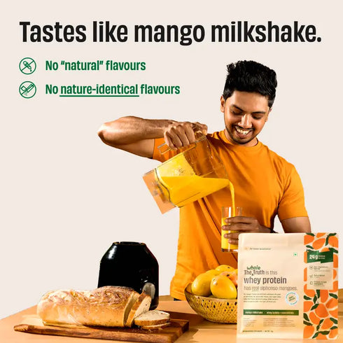Whole The Truth Mango Milkshake 24 g Protein Powder