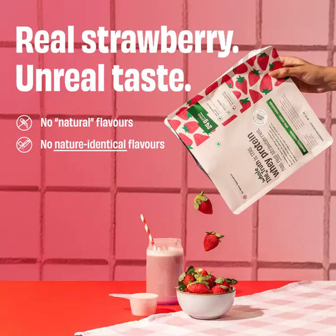 Whole The Truth Strawberry Shake 24 g Protein Powder
