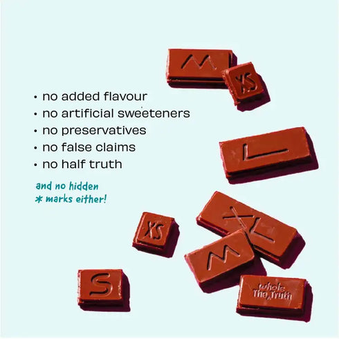 Whole The Truth Sea Salt Dark Cocoa Bar Sweetened with Dates