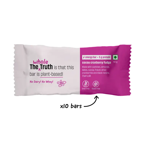 Whole The Truth Cocoa Cranberry Fudge
