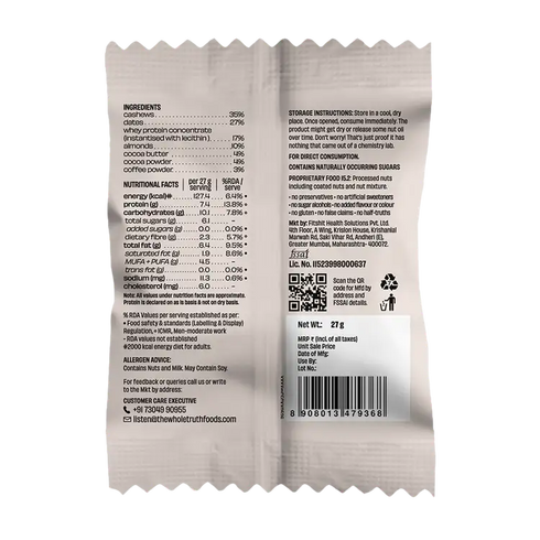 Whole The Truth Personalised Box - Pack of 48 Mini Protein Bars
