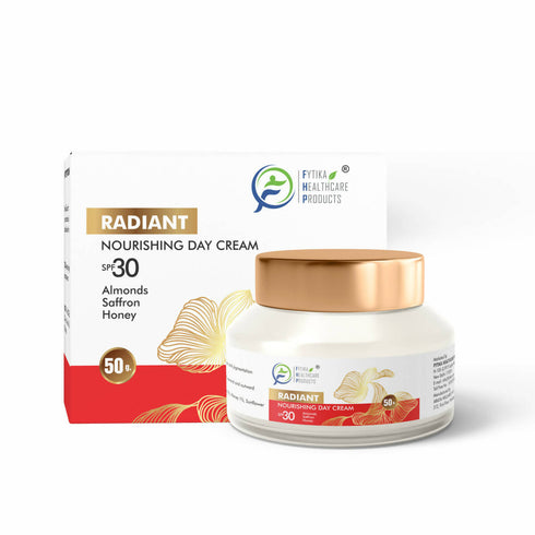 Fytika Radiant Nourishing Day Cream with Saffron, Almonds and Honey with SPF30