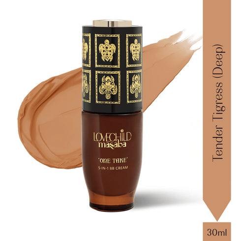 LoveChild Tender Tigress Deep | | One Take 5|IN|1 BB Cream With SPF 20 PA++ Sun Protection