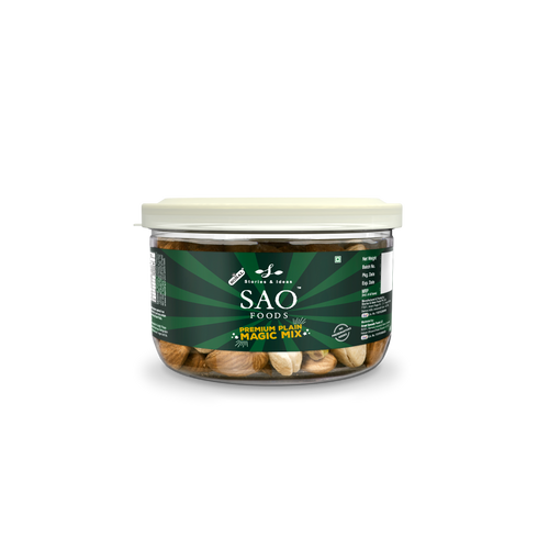 SAO Foods Roasted & Unsalted Premium Plain Magic Mix