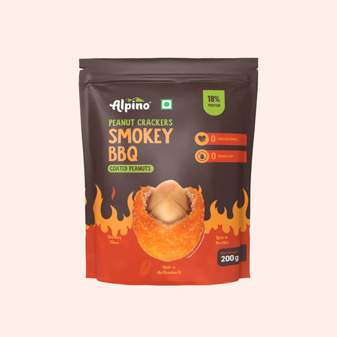 Alpino Peanut Crackers Smokey BBQ