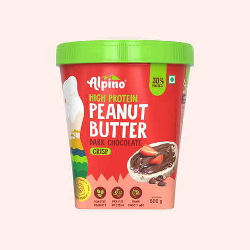 Alpino High Protein Dark Chocolate Peanut Butter Crisp