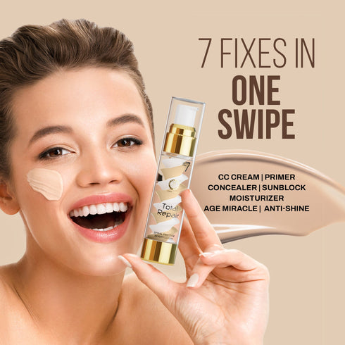 Colors Queen 7 in 1 Total Repair Foundation | 50 Gram