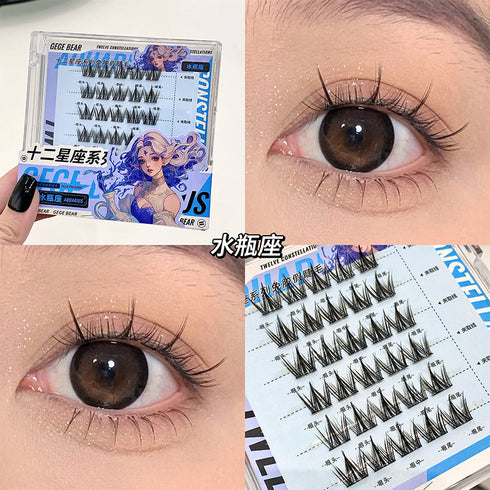 Gege Bear Twelve Constellation Series False Eyelashes