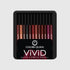 Colors Queen Vivid Matte Lip & Eye Pencil – 12 Smooth Shades Set