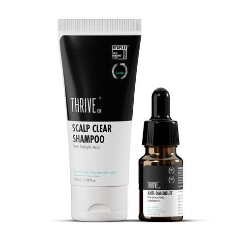 Thriveco in Anti dandruff kit Scalp Clear Shampoo Anti Dandruff Serum
