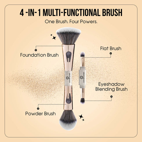 Colors Queen 4-in-1 Multi-Functional Brush