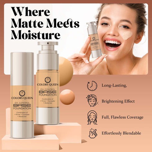 Colors Queen Oil Control Base Foundation | 30 ML