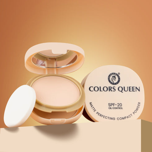 Colors Queen Matte Perfecting Compact Powder