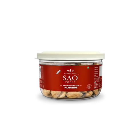 SAO Foods Salted & Roasted Almonds