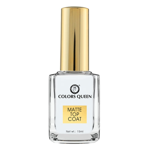 Colors Queen Nail Care (Matte Top Coat) | 15 ML