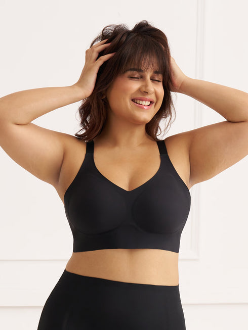 UNDERNEAT Everyday Support Jelly Bra - Black
