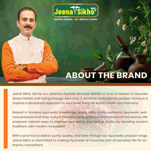 Jeena Sikho JS Brain Tone Capsules Ayurvedic Brain Memory and Stress Support
