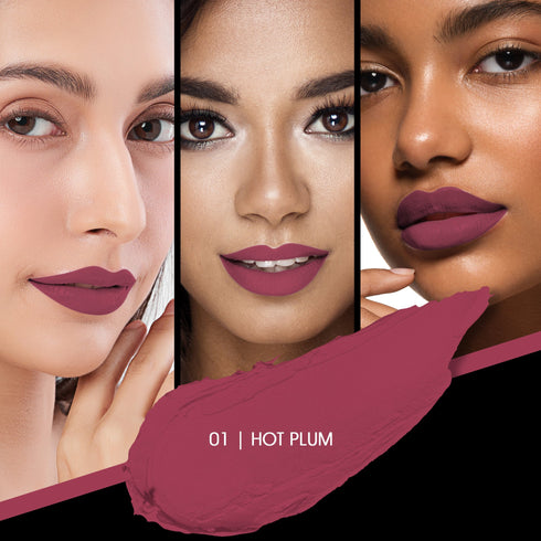Colors Queen Kiss Lips Non-Transfer Matte Lipstick – 24 Bold Shades