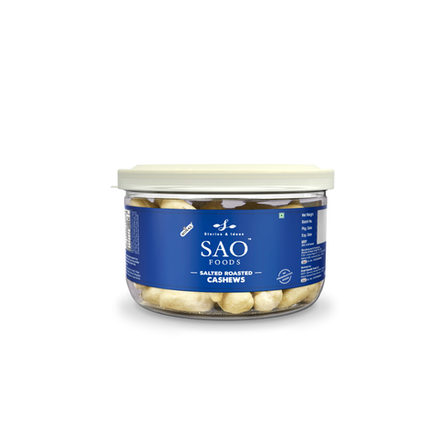 SAO Foods Salted & Roasted Cashews