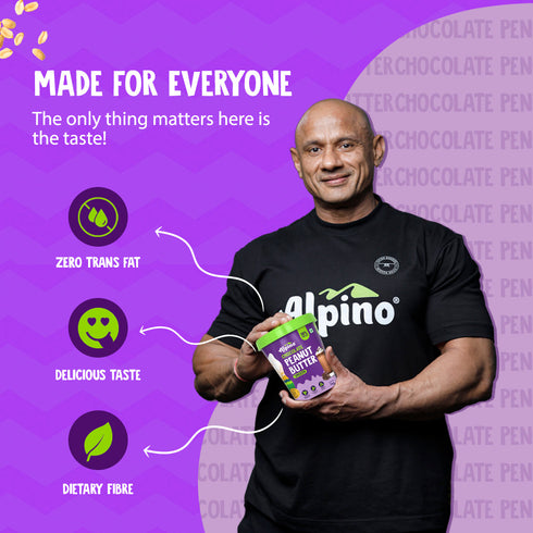 Alpino Best Seller Peanut Butter Combo - Natural Crunch 1kg & Chocolate Smooth 1kg