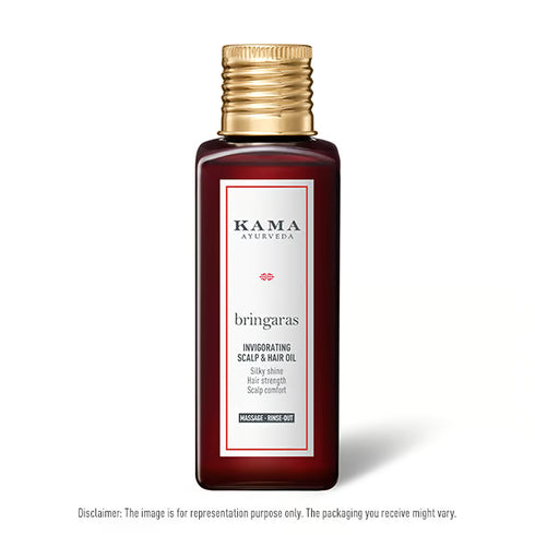 Kama Ayurveda Bringaras Invigorating Scalp Hair Oil