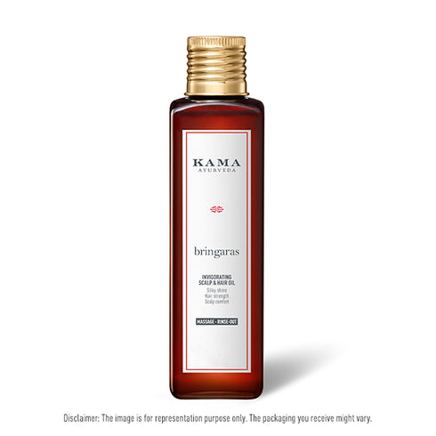 Kama Ayurveda Bringaras Invigorating Scalp Hair Oil