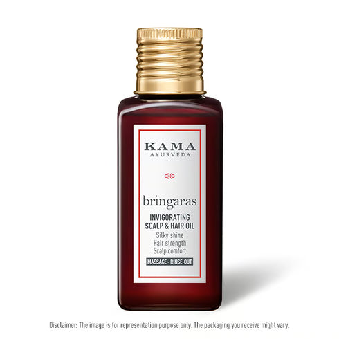 Kama Ayurveda Bringaras Invigorating Scalp Hair Oil