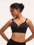 UNDERNEAT Wireless Support Bra - Black