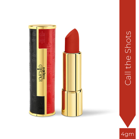 LoveChild Call The Shots | Red | The Boss Statement Matte Lipstick