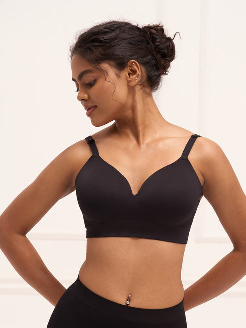 UNDERNEAT Wireless Support Bra - Beige