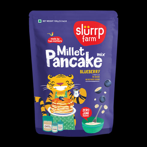 Slurrp Farm Blueberry Millet Pancake