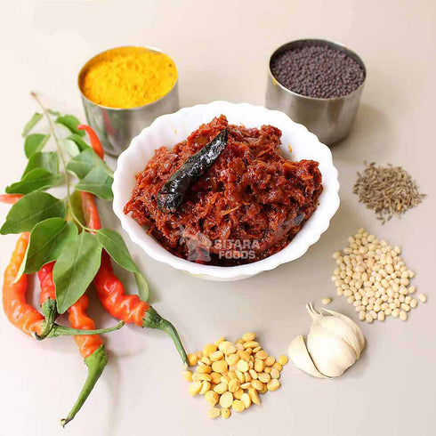 Prakruthi Chinthakaya Redchili Pickle