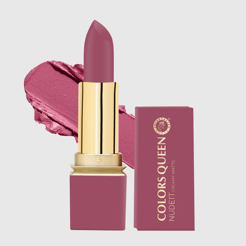 Colors Queen Nudeit Creamy Matte Lipstick – 14 Nude Shades