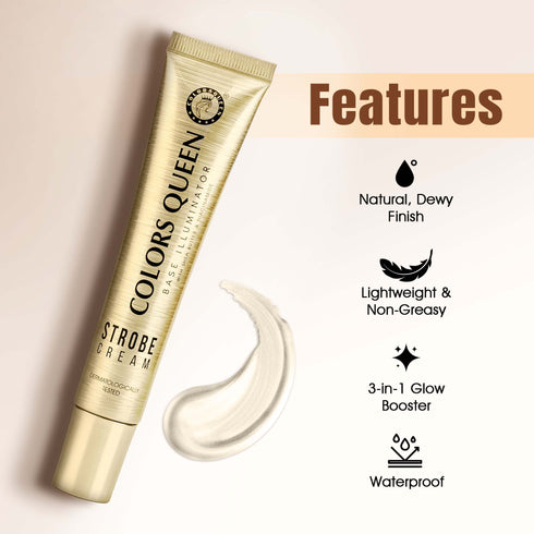 Colors Queen Base Illuminator Strobe Cream | 30 Gram