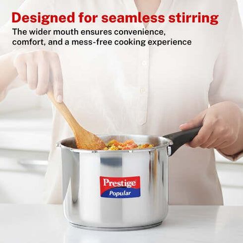 Prestige Stainless Steel Pressure Cooker 4.5 L Combo