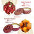 Bryan & Candy Pumpkin Spice Red Currant Candle 184 GM pack of 2