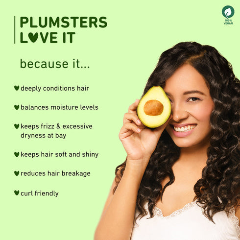 Plum Avocado Nourish-Up Hair Mask