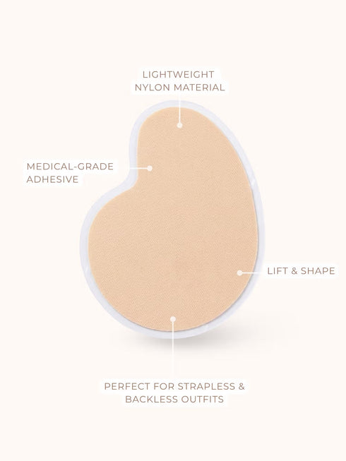 UNDERNEAT Anti sweat Reusable Comma lift covers - Beige