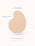 UNDERNEAT Anti sweat Reusable Comma lift covers - Beige