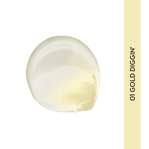 Sugar Cosmetics Bling Leader Illuminating Moisturizer NonSticky LightWeight With Pearl Finish 01 Gold Diggin' Warm gold