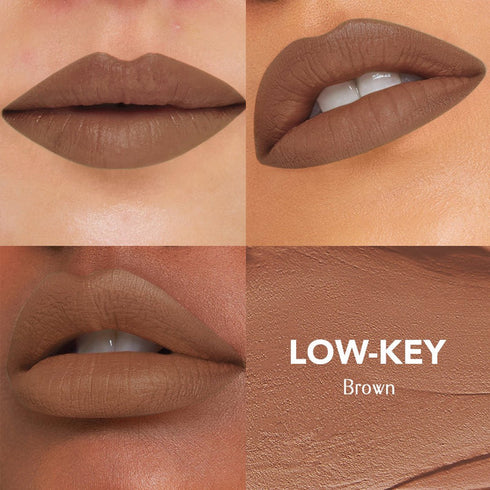LoveChild Low Key | Brown | Kiss My Sass Velvet Matte Liquid Lipstick