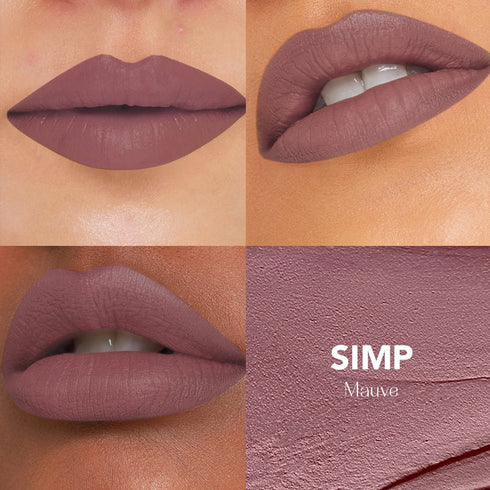 LoveChild SIMP | Mauve | Kiss My Sass Velvet Matte Liquid Lipstick