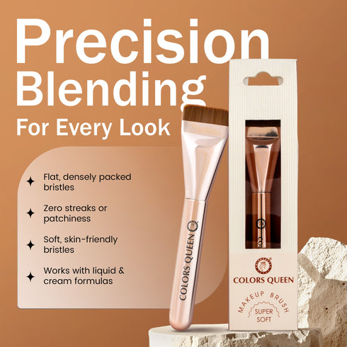 Colors Queen Flat Foundation Brush