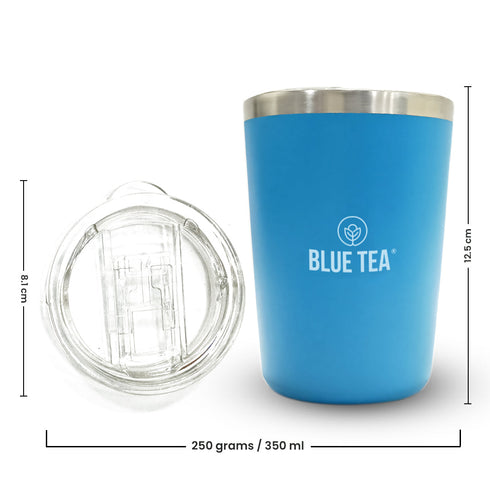Blue Tea Stainless Steel Insulated Tumbler
