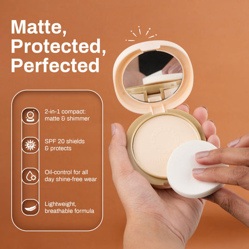Colors Queen Matte Perfecting Compact Powder